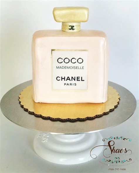 coco chanel bottle cake|Chanel cake topper.